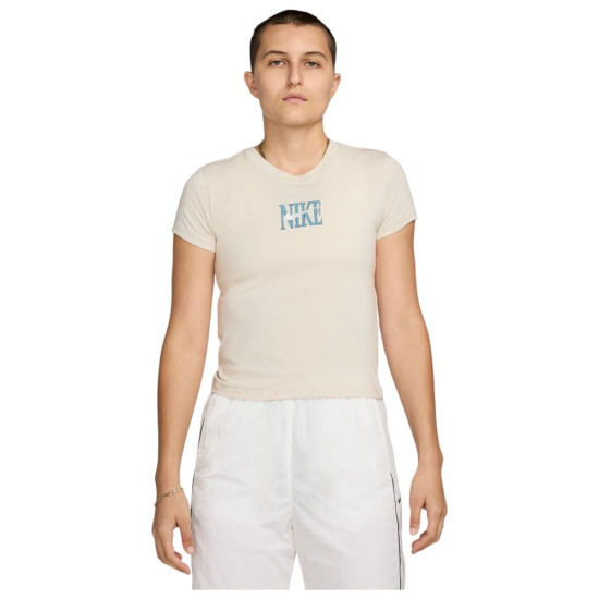 Nike Γυναικεία κοντομάνικη μπλούζα Sportswear Slim Phoenix Tee